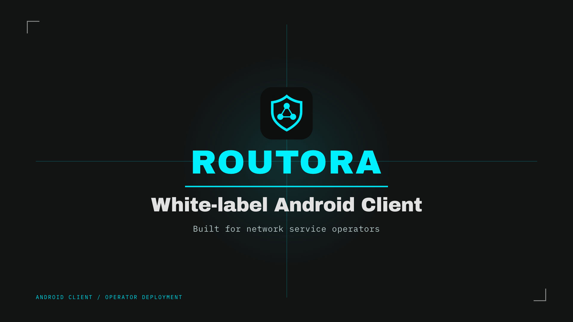 Portada del vídeo del cliente Android white-label de ROUTORA